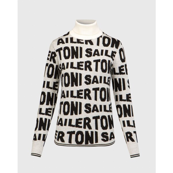 Biały sweter wełniany damski Toni Sailer Suse 332711-201 332711-201