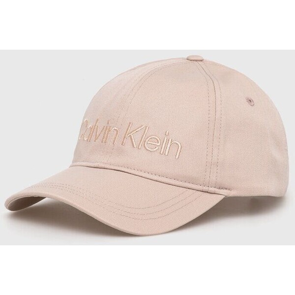 Calvin Klein czapka z daszkiem bawełniana K60K610613.PPYX