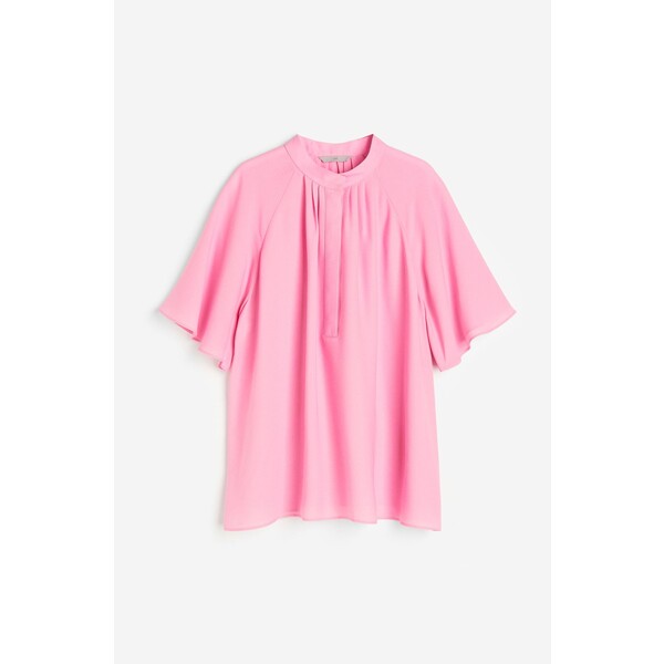 H&M Szyfonowa bluzka - 1069103008 Różowy