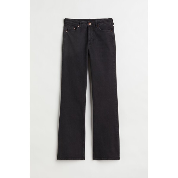 H&M Bootcut High Jeans - 1074295020 Czarny