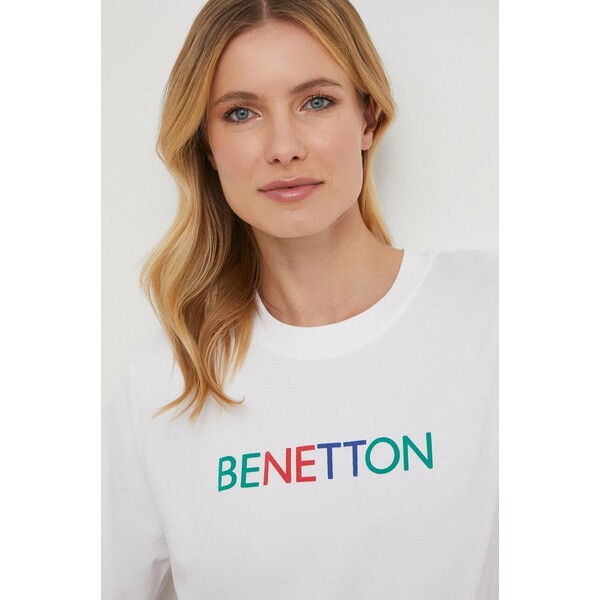 United Colors of Benetton t-shirt bawełniany 3BL0D1064