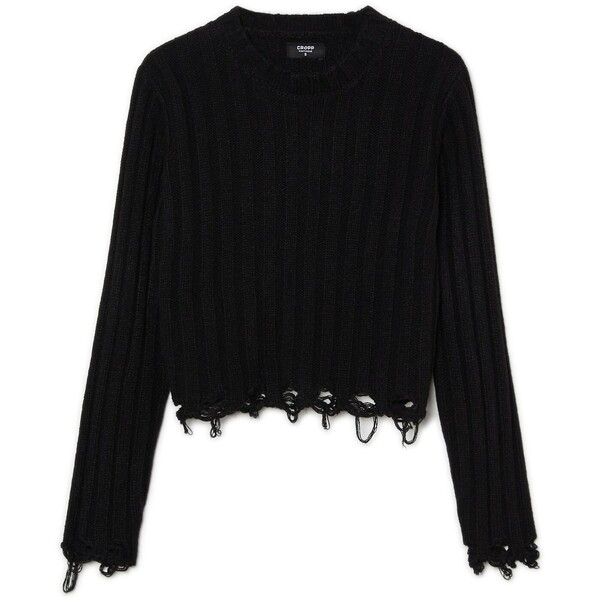 Cropp Czarny sweter 0071Z-99X