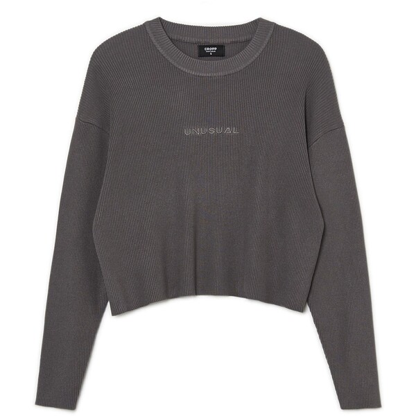 Cropp Szary sweter oversize 4335Y-93X