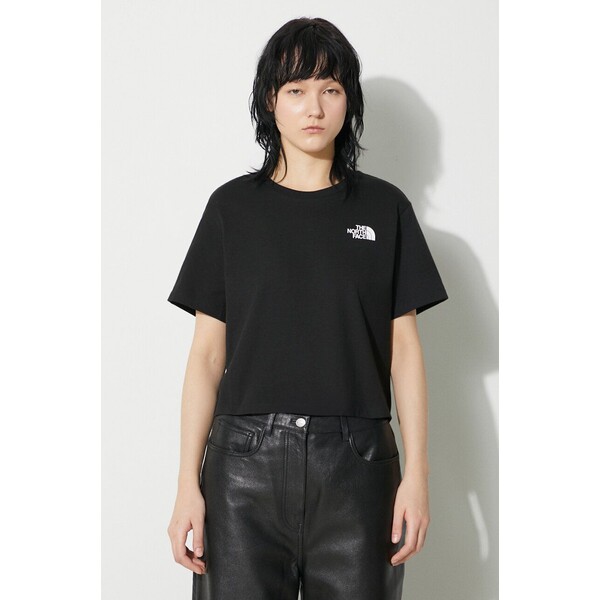The North Face t-shirt W Simple Dome Cropped Slim Tee NF0A87U4JK31
