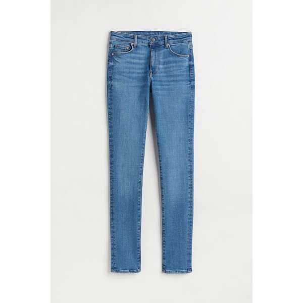 H&M Shaping Skinny Regular Jeans - 0986428015 Niebieski denim