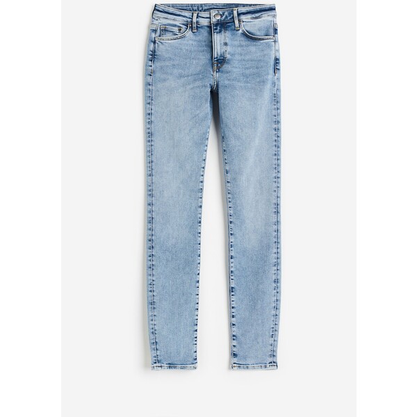 H&M Shaping Skinny Regular Jeans - 0986428015 Jasnoniebieski denim