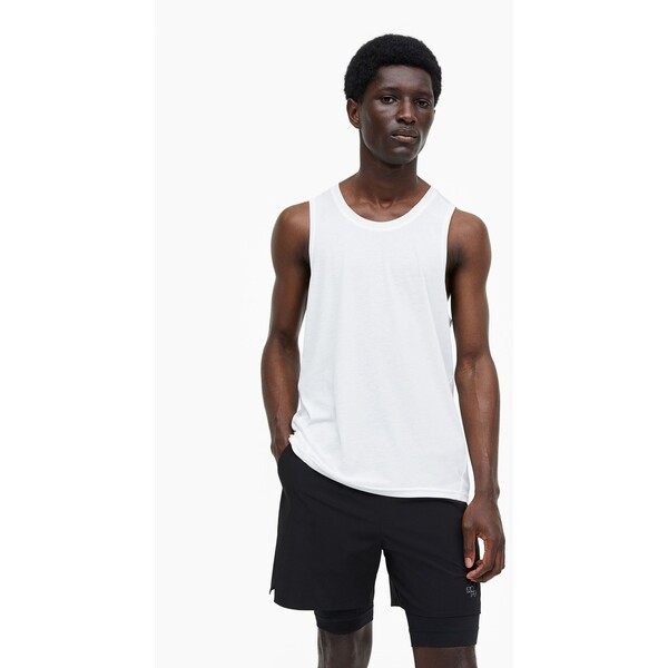 H&M Sportowa koszulka DryMove™ - - ON 1145208001 Biały