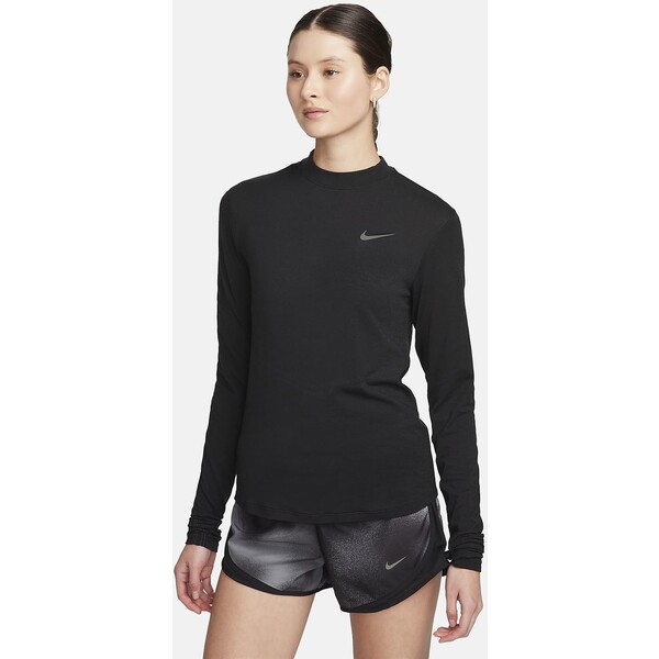 Damska koszulka z długim rękawem i półgolfem do biegania Dri-FIT Nike Swift FB6845-010
