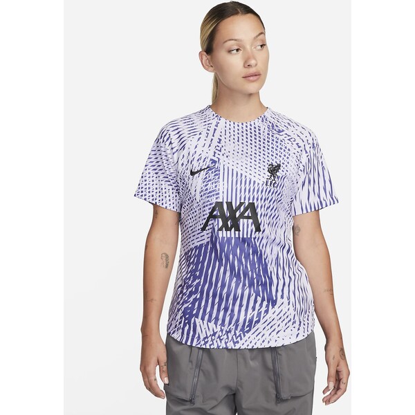 Damska przedmeczowa koszulka piłkarska Nike Dri-FIT Liverpool F.C. (wersja wyjazdowa) DN2930-532