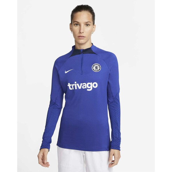 Damska treningowa koszulka piłkarska Nike Dri-FIT Chelsea FC Strike DM2700-496