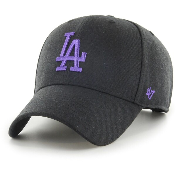 47 BRAND Czapka z daszkiem uniseks 47 Brand Los Angeles Dodgers - czarna