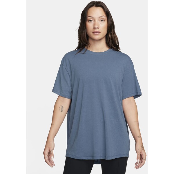 Damska koszulka z krótkim rękawem Dri-FIT Nike One Relaxed FN2814-491