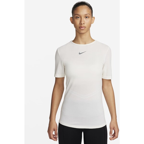 Damska koszulka z krótkim rękawem do biegania Dri-FIT Nike Swift Wool FB4473-133