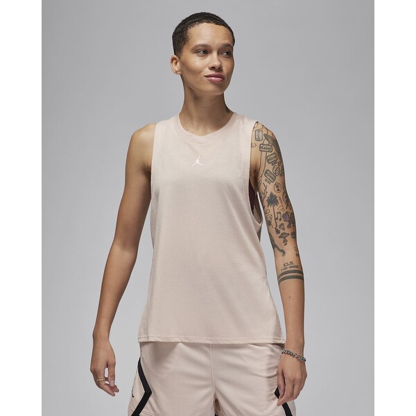Nike Damska koszulka bez rękawów z motywem rombu Jordan Sport FB4629-207