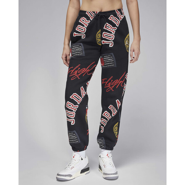 Nike Damskie spodnie z dzianiny Jordan Brooklyn Fleece FZ9981-010
