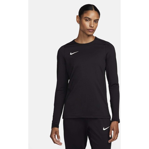 Damska koszulka piłkarska z półokrągłym dekoltem Dri-FIT Nike Strike FN5012-010
