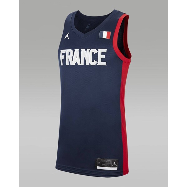 Nike Koszulka do koszykówki France Jordan Limited (wersja wyjazdowa) CQ0142-419