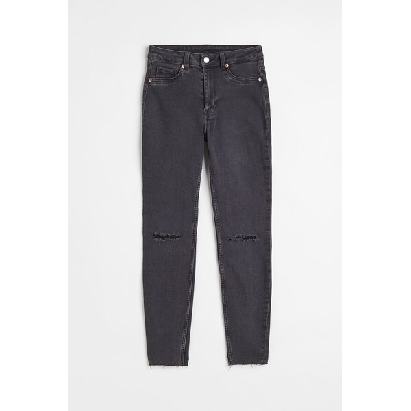 H&M Skinny High Jeans - 1025457026 Czarny