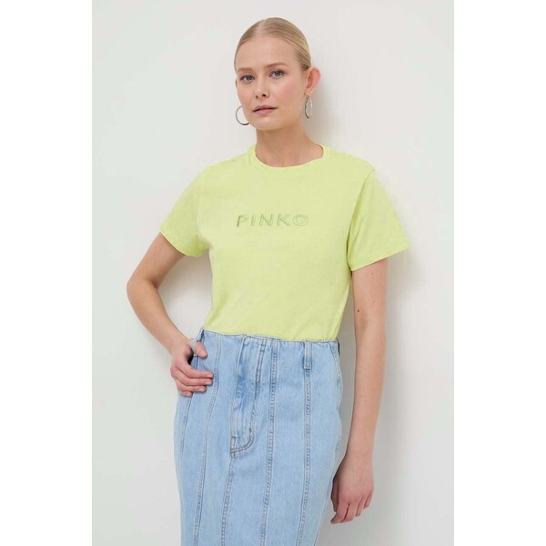 Pinko t-shirt bawełniany 101752.A1NW