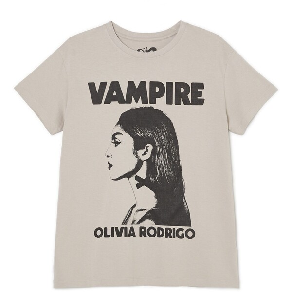 Cropp T-shirt oversize z nadrukiem Olivia Rodrigo 0238Z-85M
