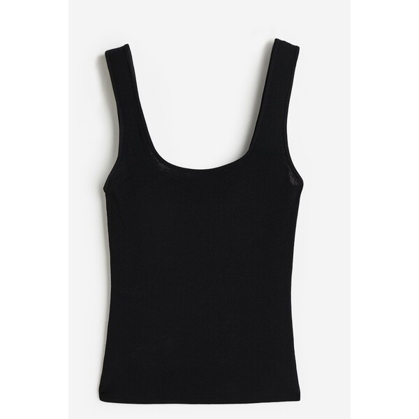 H&M Koszulka w prążki - 1149299001 Czarny