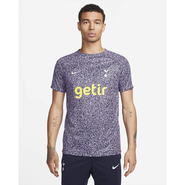Męska przedmeczowa koszulka piłkarska Nike Dri-FIT Tottenham Hotspur Academy Pro DX3622-460