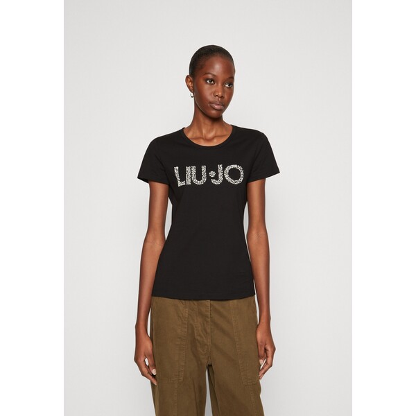 Liu Jo Jeans T-shirt z nadrukiem L2521D0EV-Q11