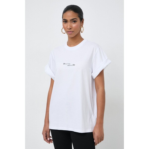 Victoria Beckham t-shirt bawełniany 1224JTS005484A