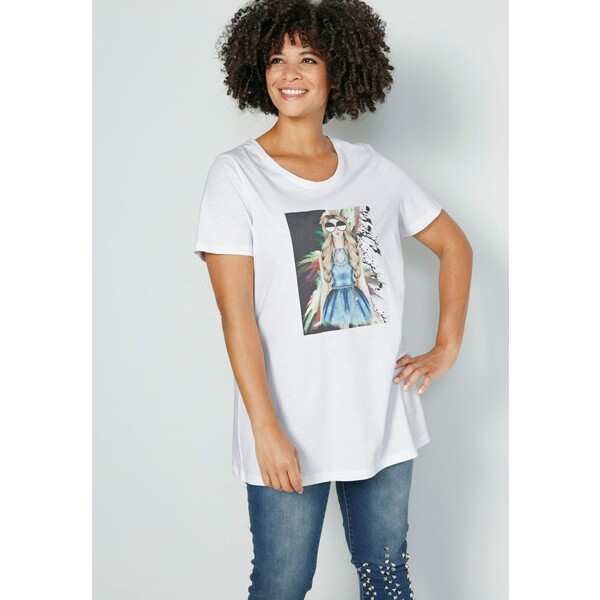 Angel of Style CLASSIC FIT T-shirt z nadrukiem A1S21D08K-A11