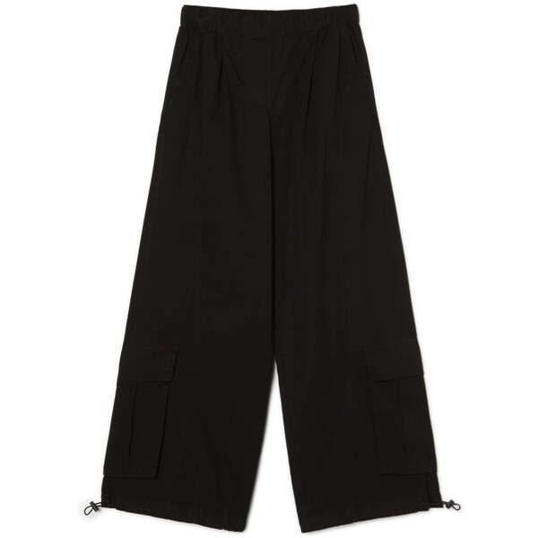 Cropp Czarne spodnie wide eg 2991W-99X