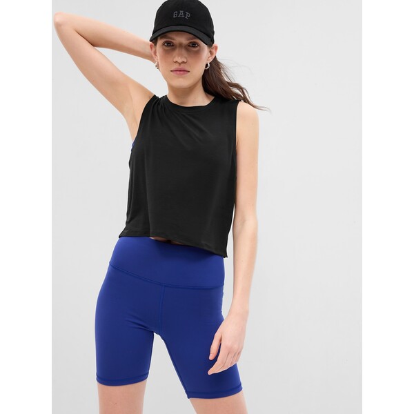 GAP Sportowy crop top GapFit Breathe 615965-04