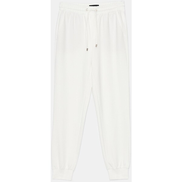 Mohito Białe spodnie dresowe 8937T-01X