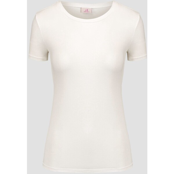 Biały T-shirt damski Deha A00121-10001 A00121-10001