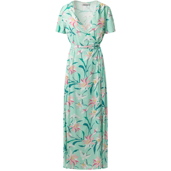 Quiosque Zielona sukienka w kwiaty 4UF013913