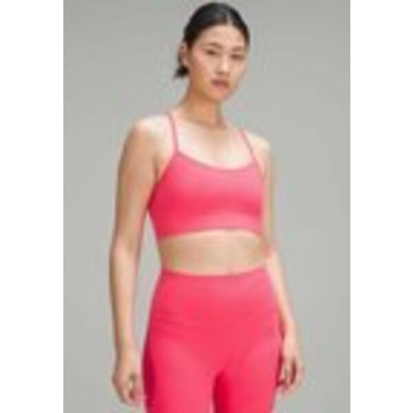 lululemon FLOW NULU LIP GLOSS Stanik sportowy z lekkim wsparciem LLS81A006-J11