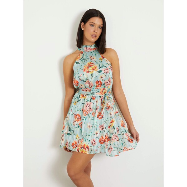 GUESS Mini sukienka w kwiaty W4GK82WG4D2-P7NG