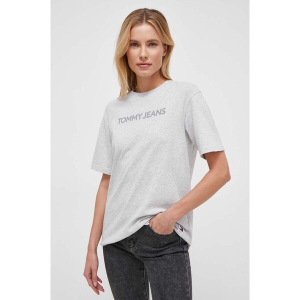 Tommy Jeans t-shirt bawełniany DW0DW17363