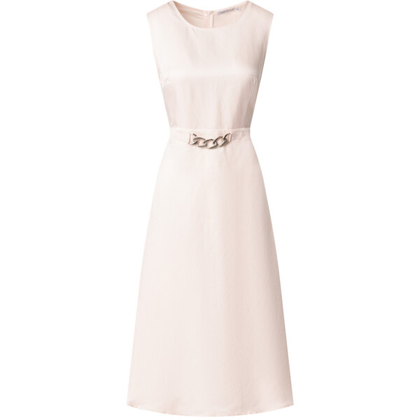 Quiosque Jasnoróżowa elegancka sukienka 4UF006500
