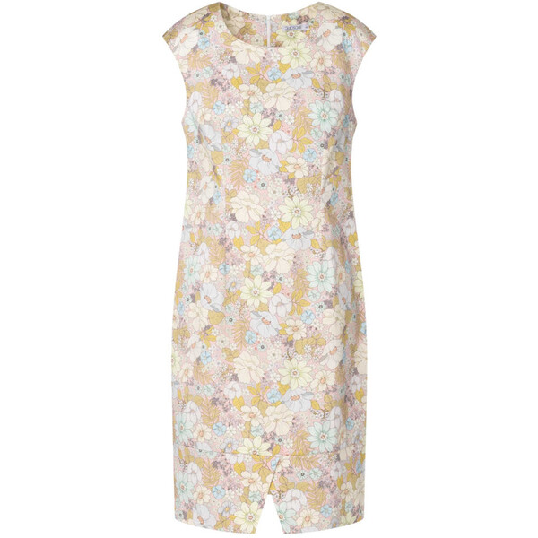 Quiosque Bawełniana sukienka w kwiatowy wzór 4UC016510