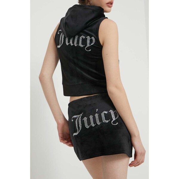 Juicy Couture spódnica welurowa JCWGS24307.101