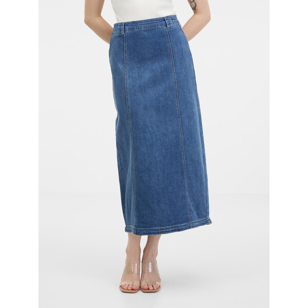Orsay Niebieska jeansowa spódnica damska 1000448558000