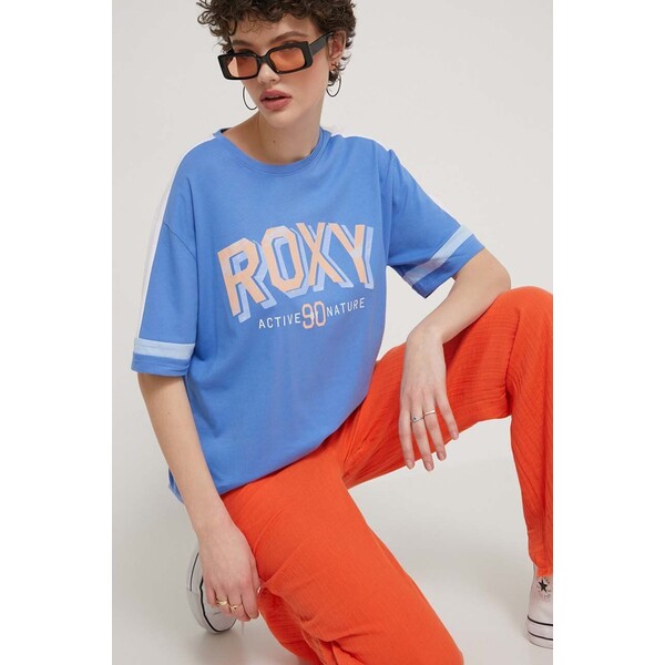 Roxy t-shirt bawełniany Essential Energy ERJKT04120