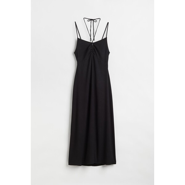 H&M Sukienka z odkrytymi plecami - 1081903001 Czarny