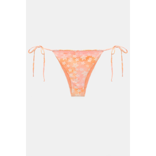 Pull&Bear Figi od bikini w kwiaty ze wzorem tie-dye 3803/419