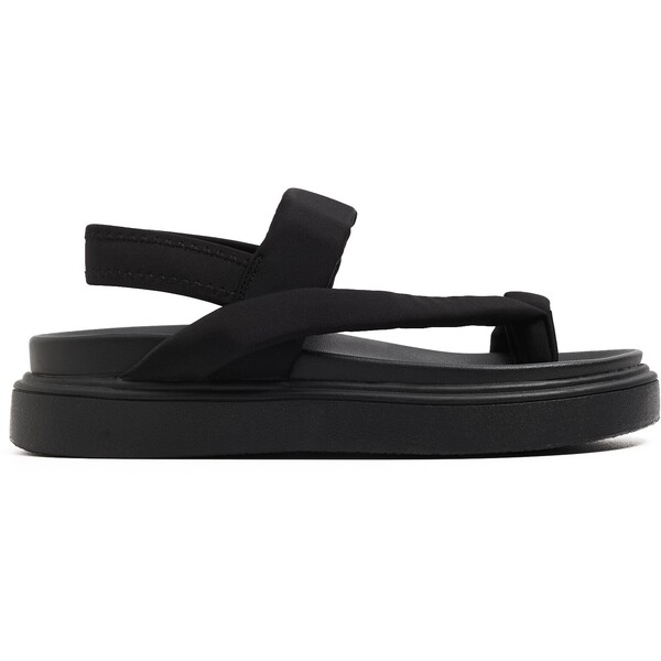 Cropp Czarne sandały z neoprenu 2646Z-99X