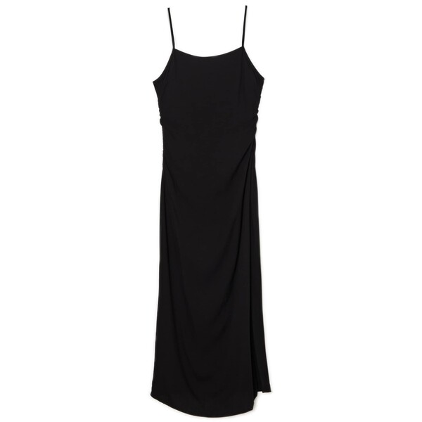 Cropp Czarna sukienka midi z wiskozy 0308Z-99X