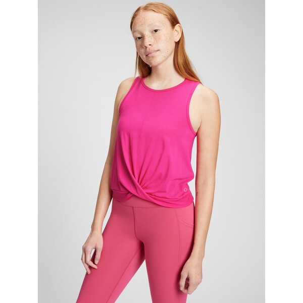 GAP Sportowy podkoszulek GapFit Twist-Front 841577-04