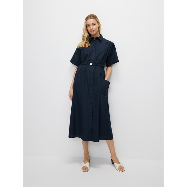 Reserved Koszulowa sukienka oversize 0941P-59X