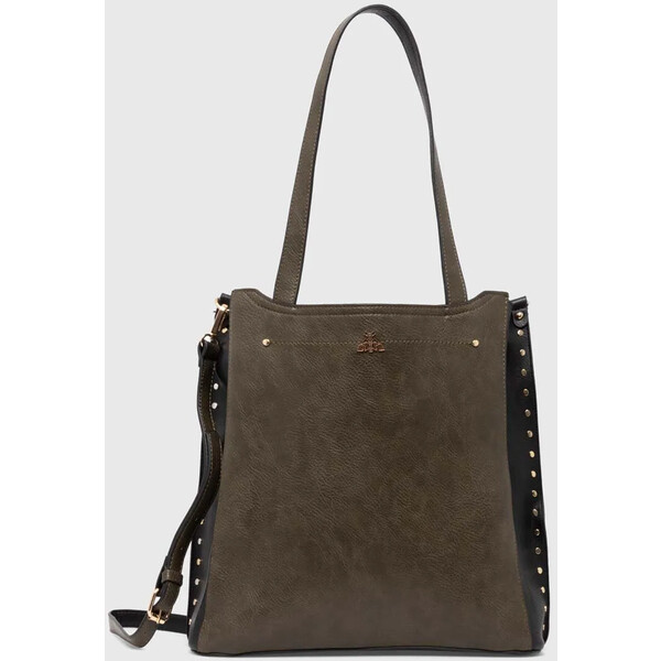 Medicine Torebka damska typu tote ze skóry ekologicznej kolor zielony