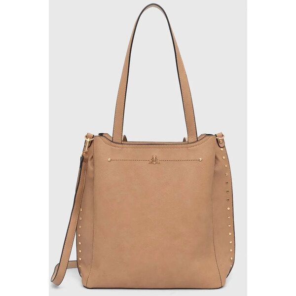 Medicine Torebka damska typu tote ze skóry ekologicznej kolor beżowy